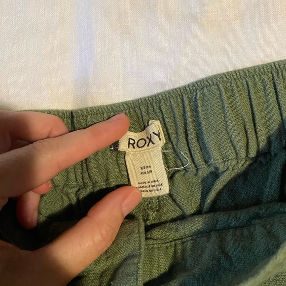 Roxy Linen High Waisted Pants - Picture 3 of 3
